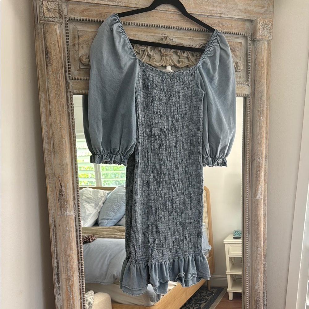 Pinkblush Women's Mini Dress in Gray